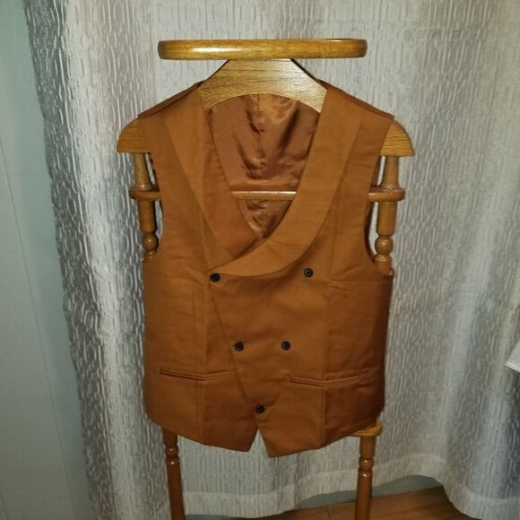 Men's Notched Lapel 2 pc TUXEDO Wangyue Mens 2 Piece Suits Regular small - Picture 6 of 16